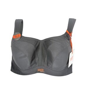 Panache NEW Sport Bra Black 30 F High Impact Support Underwire